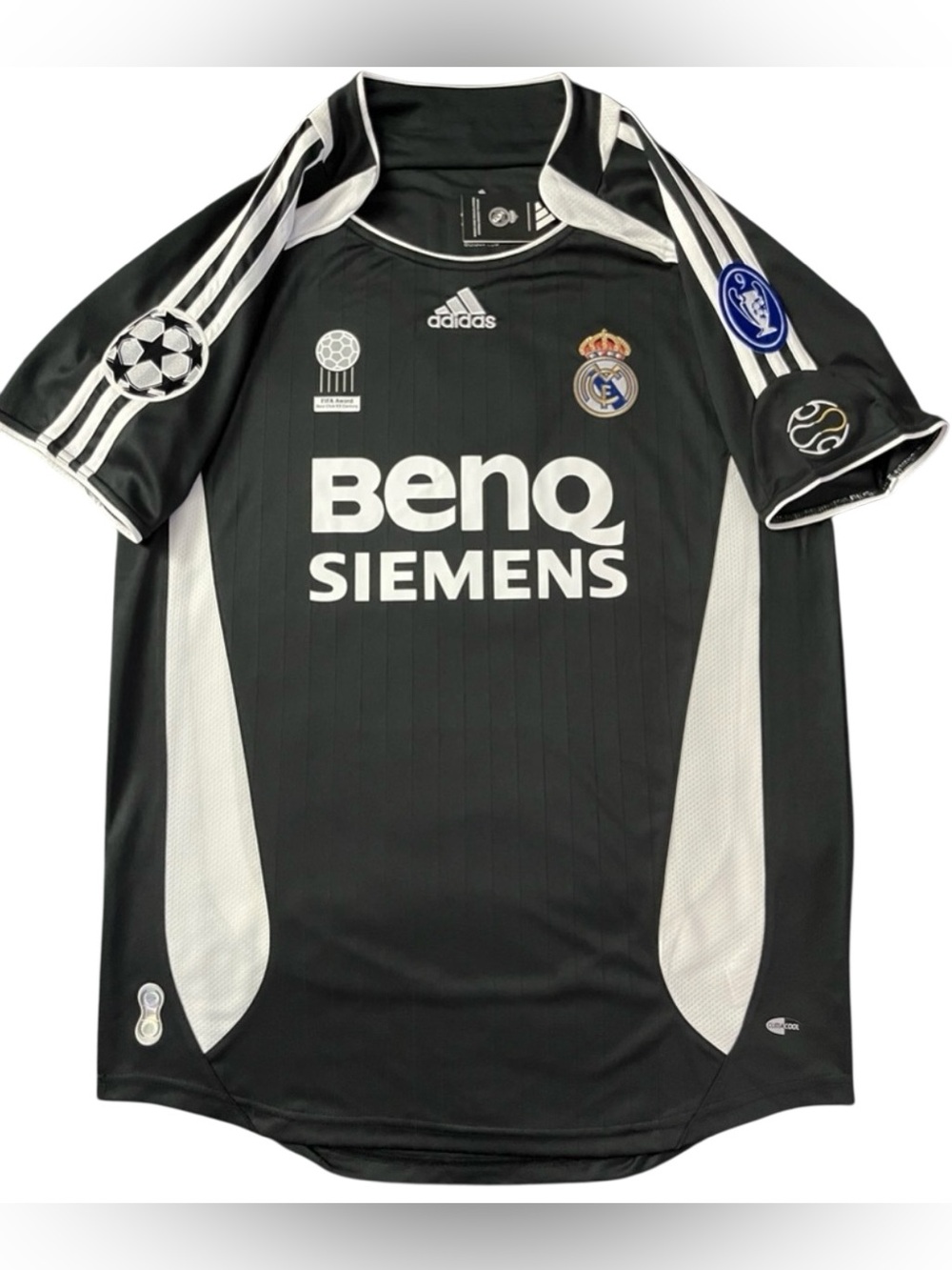 Beckham Real Madrid 2006/07 Retro Men’s Soccer Jersey Away World Cup ⚽️💯